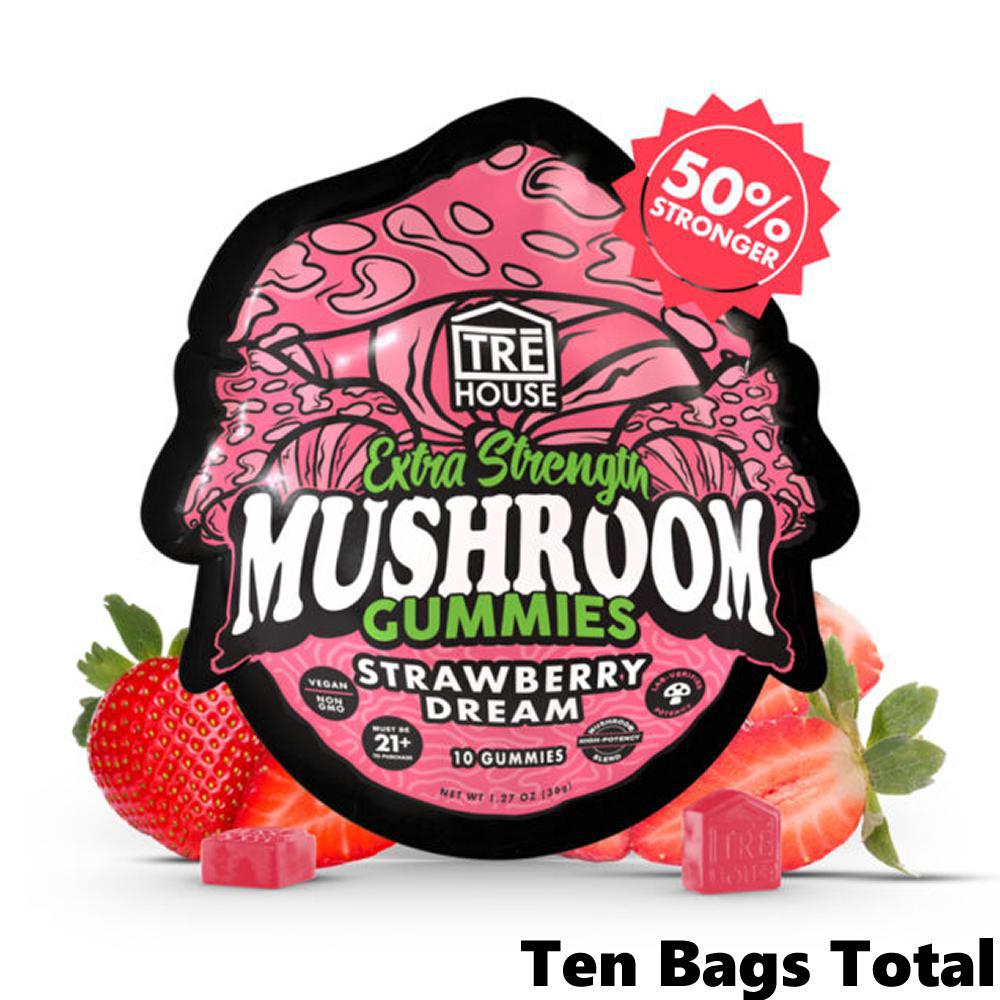 TRE House Extra Strength Mushroom Gummies