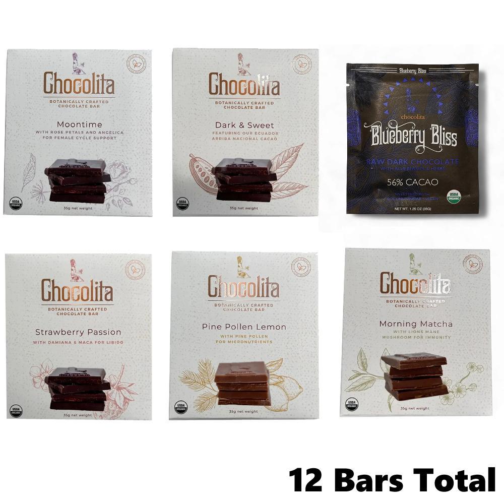 (Bundle) Chocolita Botanically Crafted Chocolate Bars