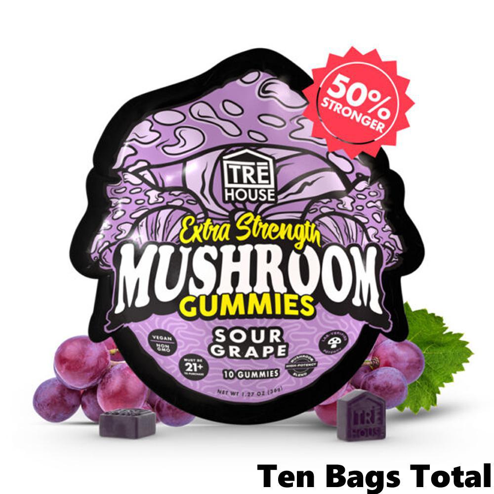 TRE House Extra Strength Mushroom Gummies
