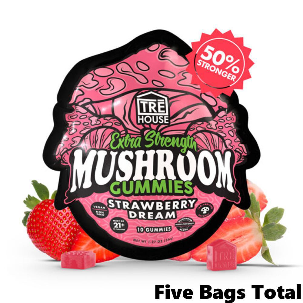 TRE House Extra Strength Mushroom Gummies